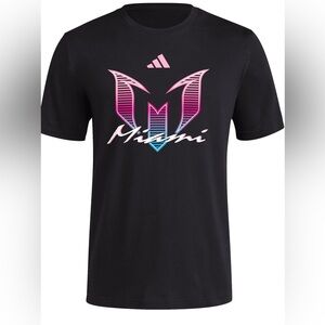 Adidas Messi neon lights tee